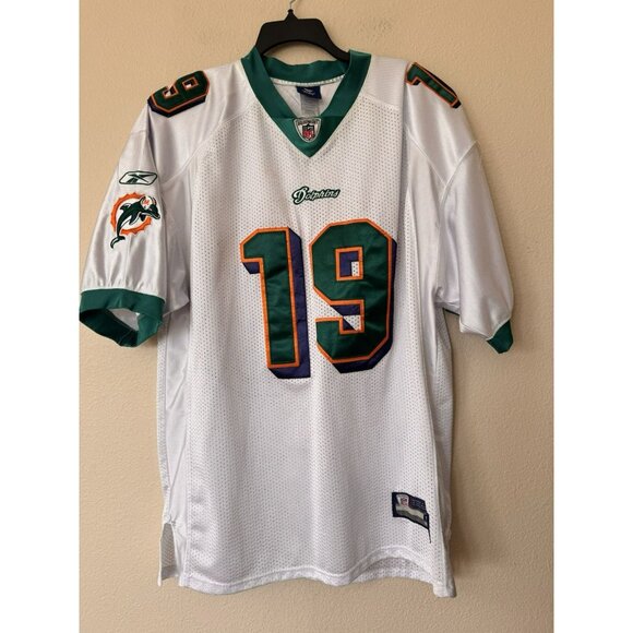 NFL ON FIELD REEBOK JERSEYS MARSHALL #19 SIZE 54 - Picture 2 of 8